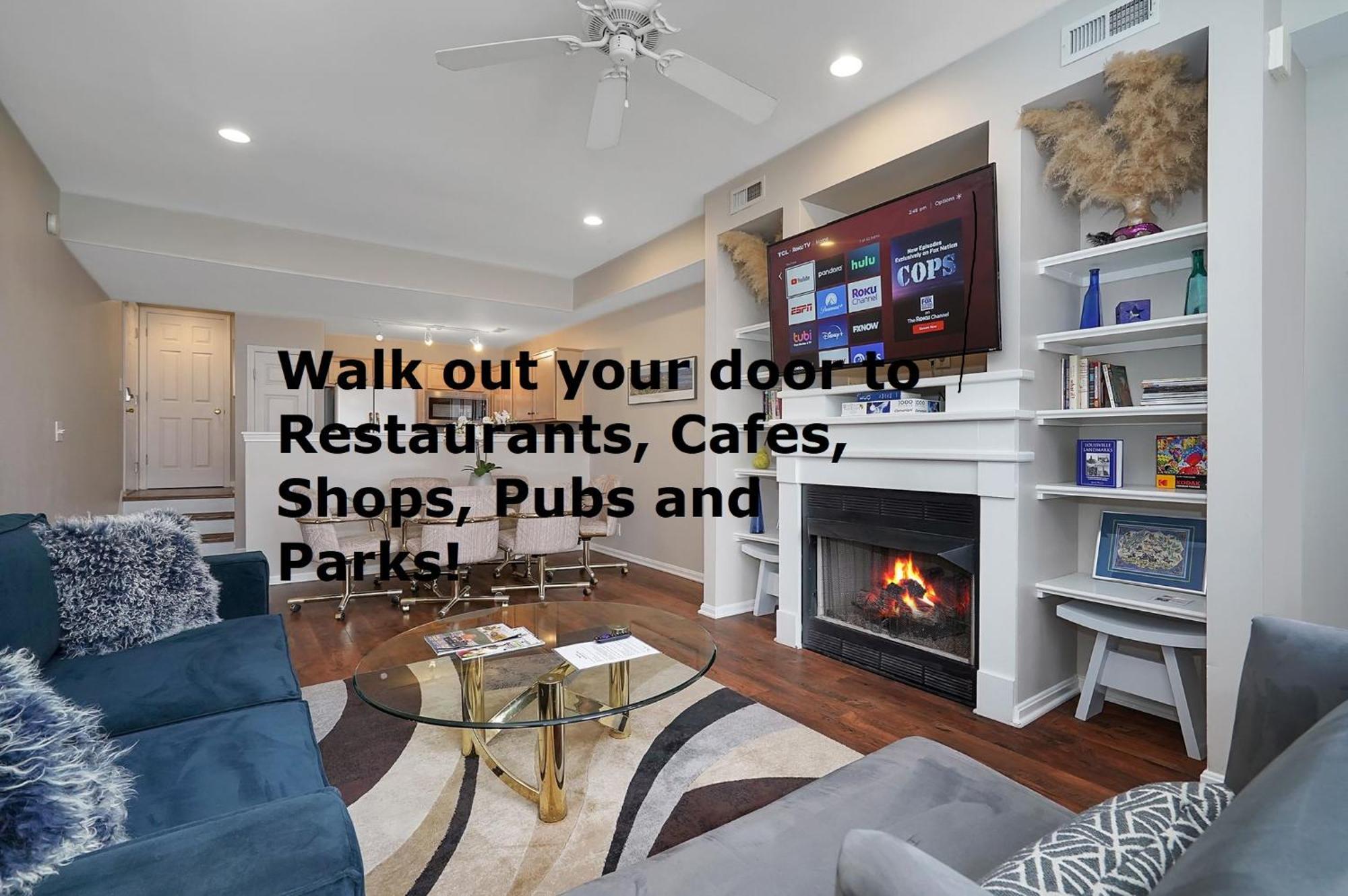 Lux Townhouse, Walk To All, Sleeps 6 Adults 루이빌 외부 사진